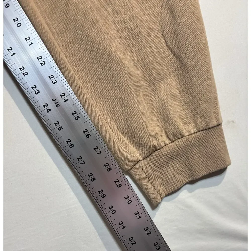 Adidas Cargo Jogger Sweatpants 2XL Beige Tan Athletic Fleece Pants NWT 🔥🖤
